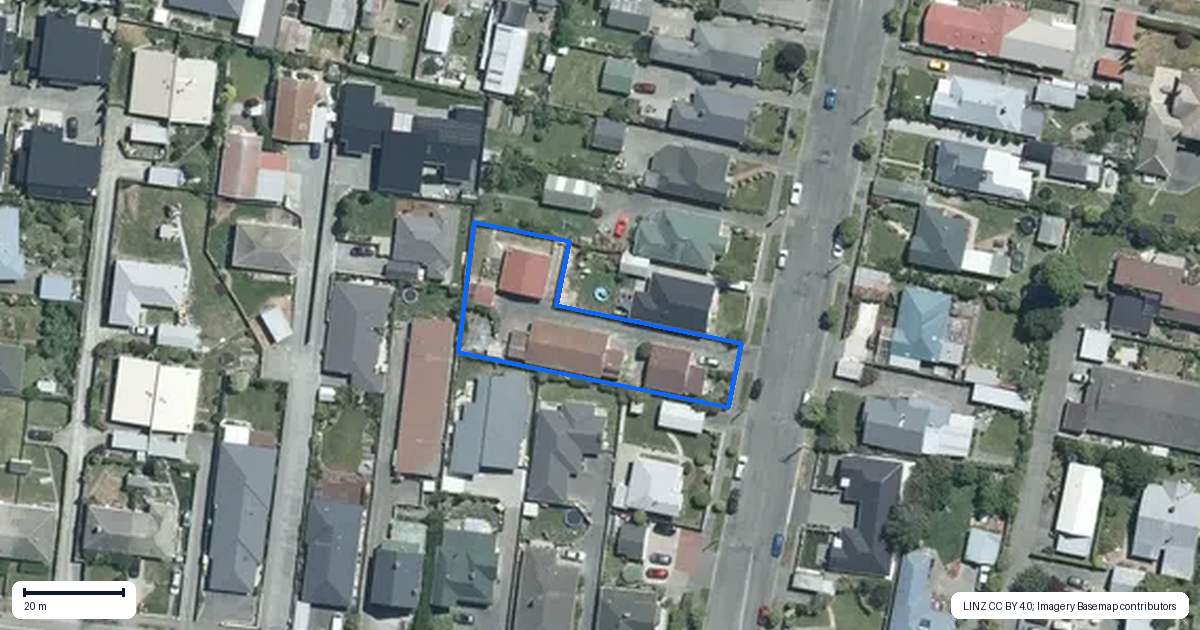 Property context map for 3/4A Guinness Street, Highfield, Timaru