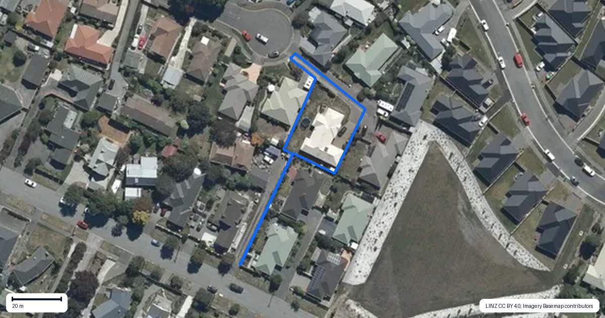 Property context map for 27 Monaghan Street, Northwood, Christchurch