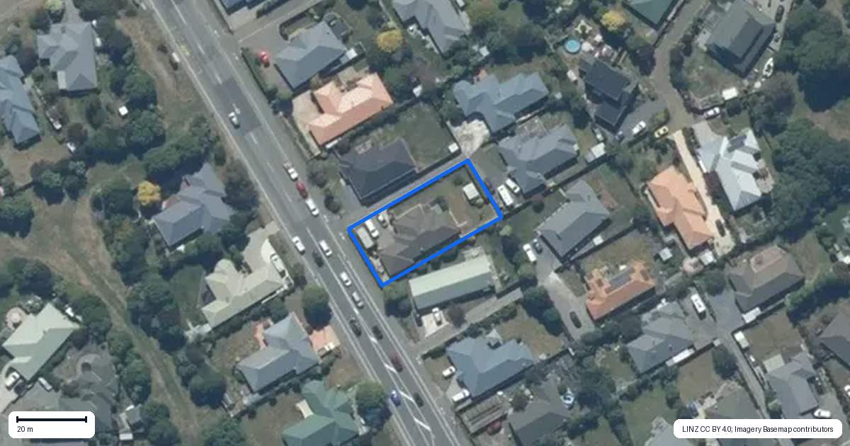 Property context map for 111 Tennyson Street, Rolleston