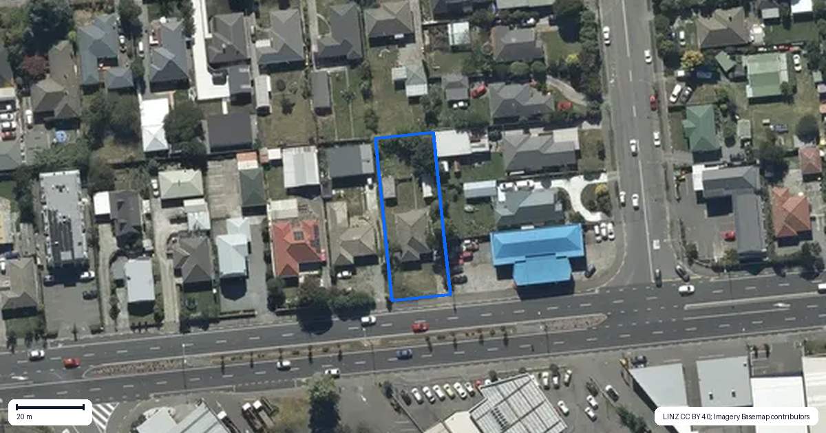 Property context map for 326 Blenheim Road, Upper Riccarton, Christchurch