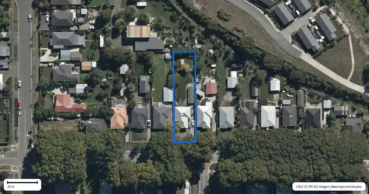 Property context map for 33 Dudley Street, Richmond, Christchurch