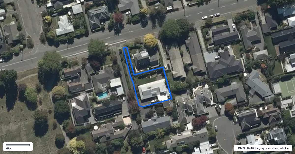 Property context map for 32A Jeffreys Road, Fendalton, Christchurch