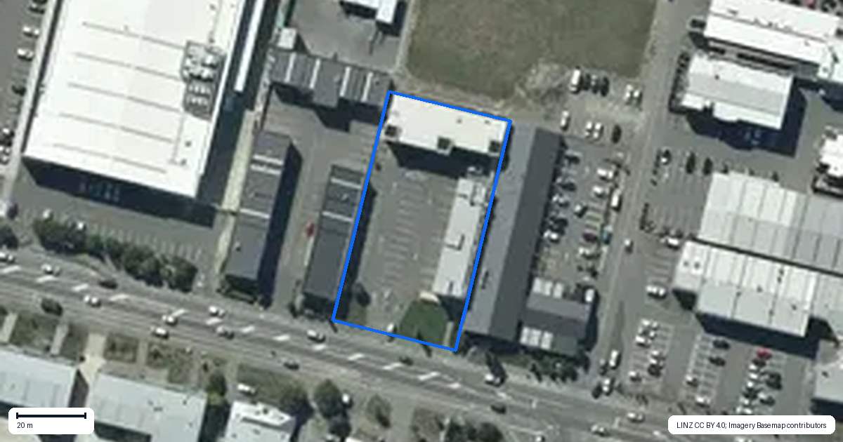 Property context map for 8/1025 Ferry Road, Ferrymead, Christchurch
