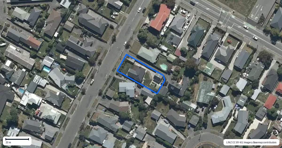 Property context map for 88 Cotswold Avenue, Bishopdale, Christchurch