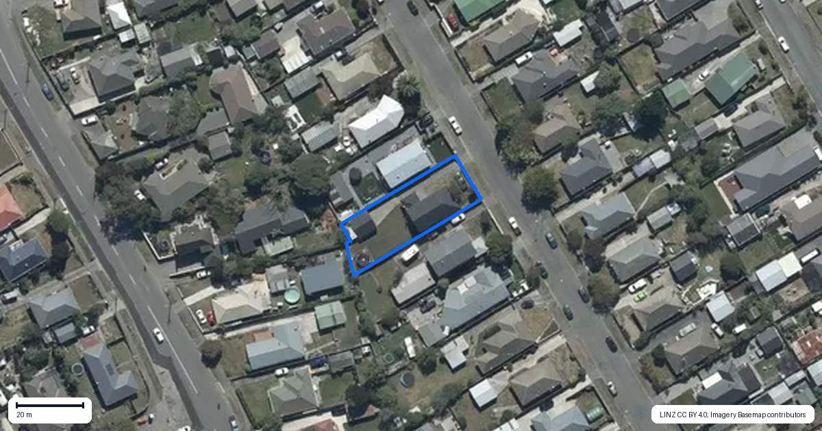 Property context map for 27 Kirner Street, Burwood, Christchurch