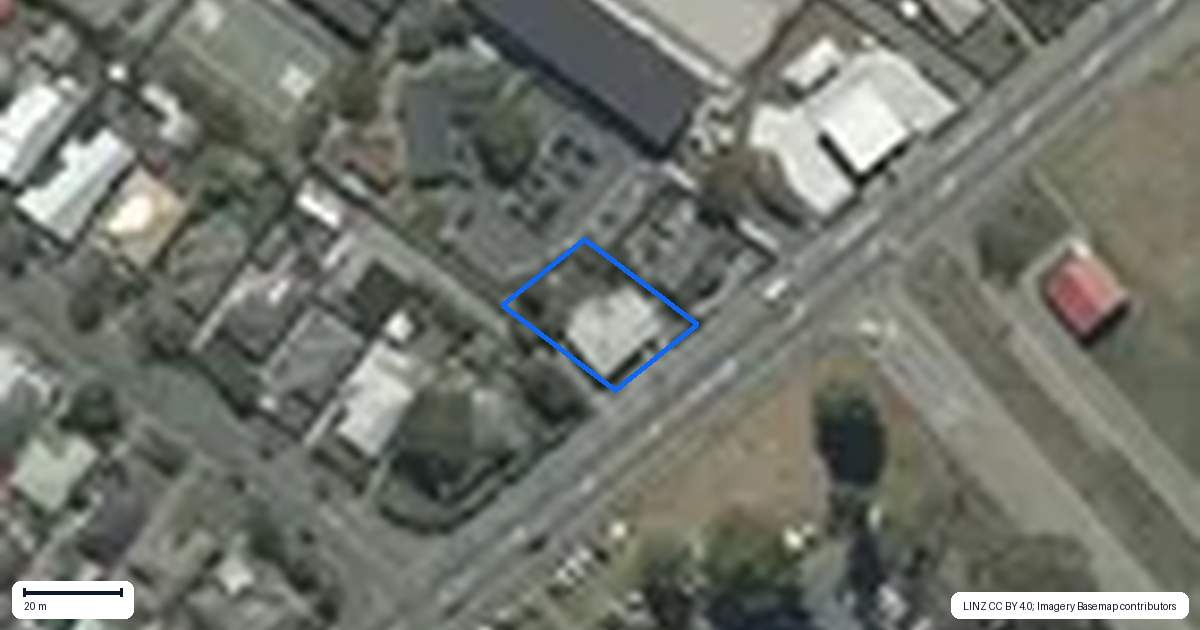 Property context map for 157 Pages Road, Wainoni, Christchurch