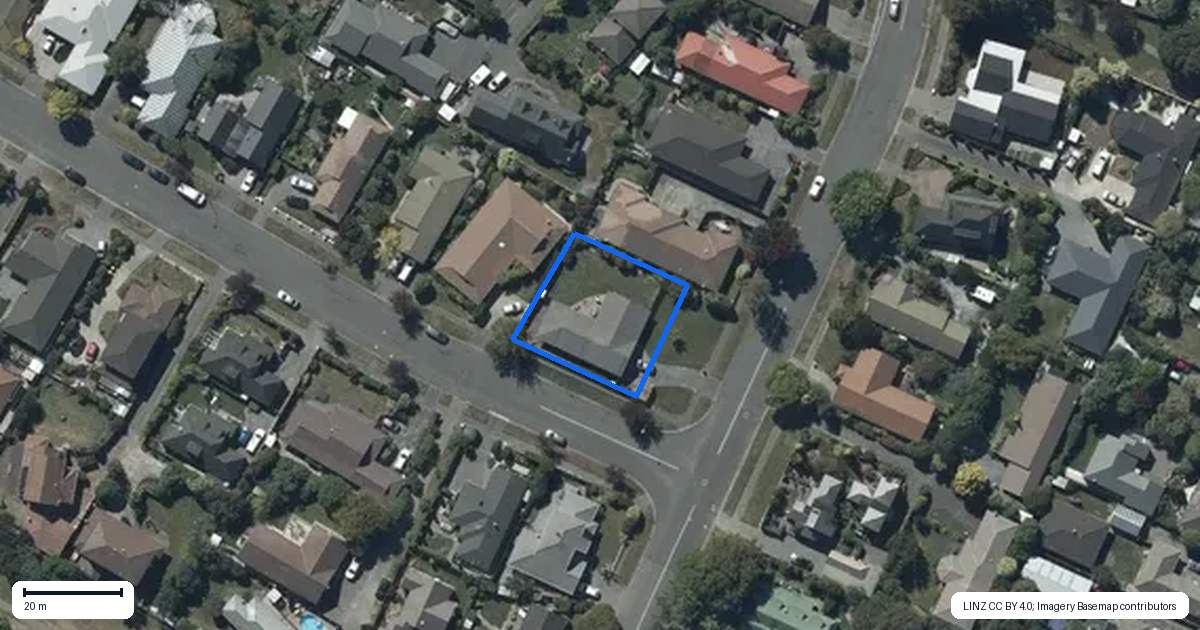 Property context map for 56 Lancewood Drive, Halswell, Christchurch