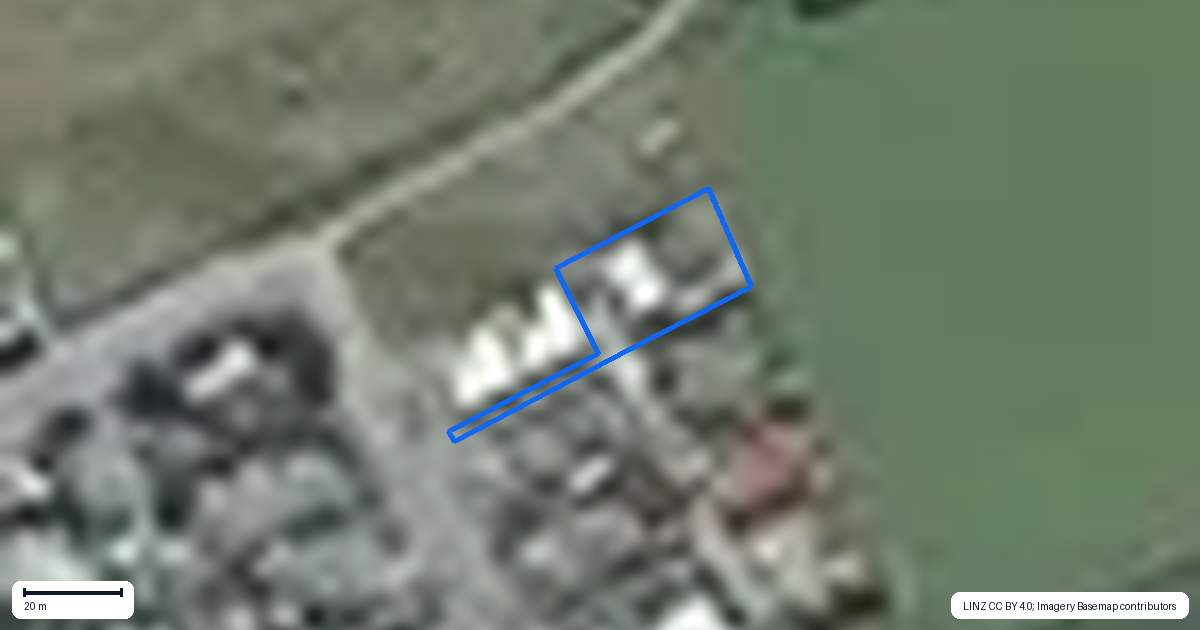 Property context map for 1/42 Bicknor Street, Templeton, Christchurch