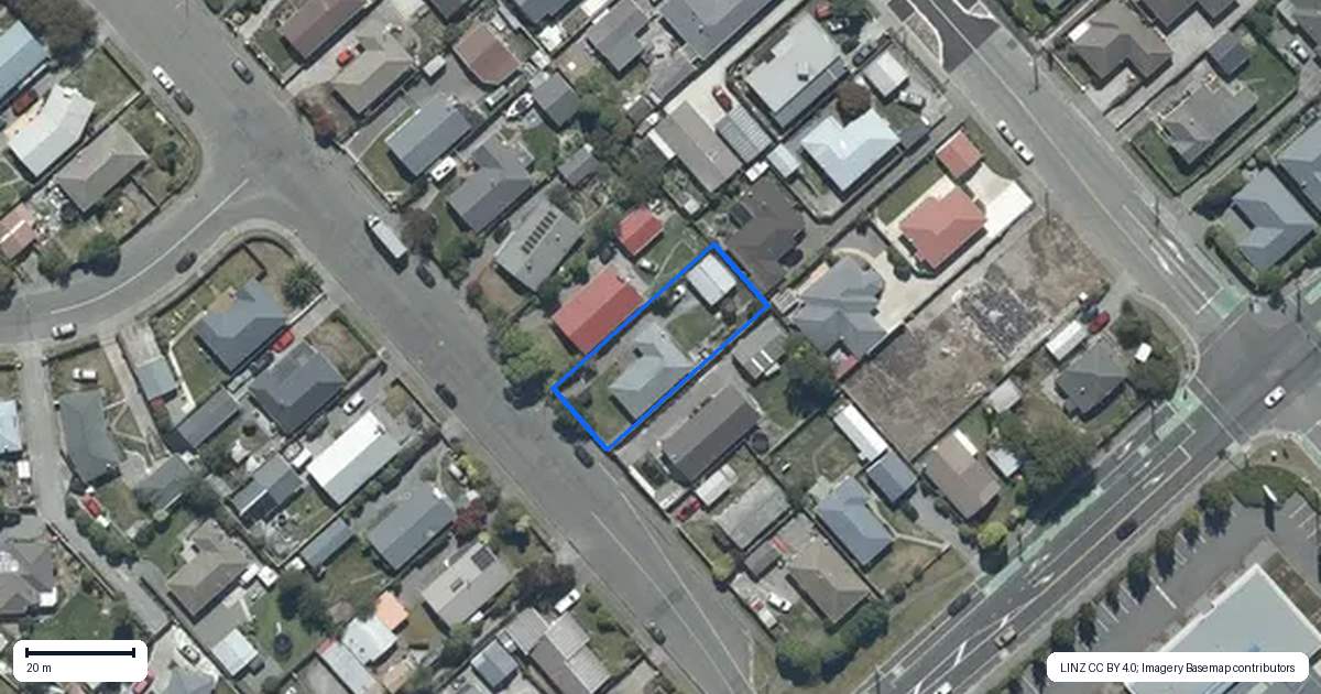 Property context map for 6 Skerten Avenue, Hornby, Christchurch