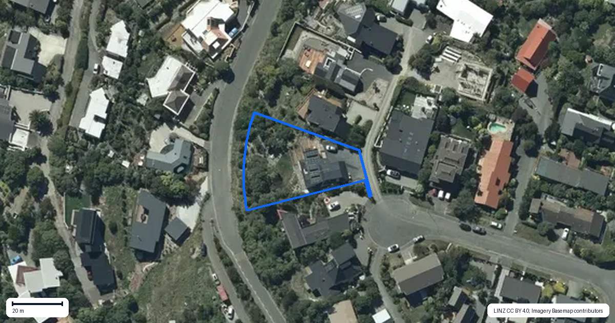 Property context map for 7 Hatherly Lane, Mount Pleasant, Christchurch