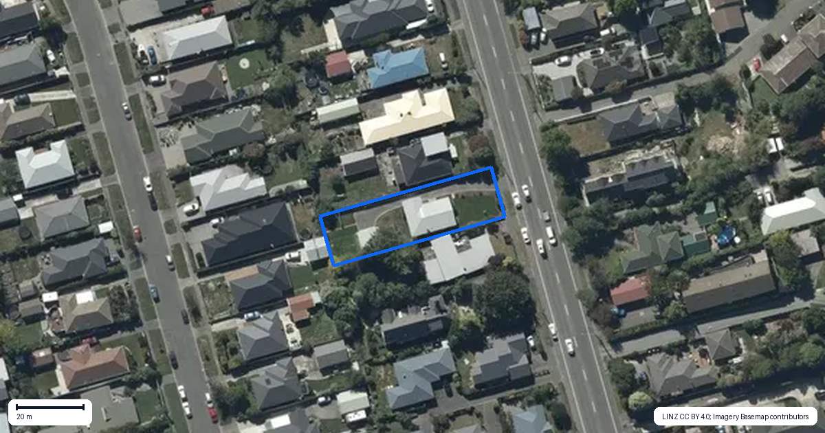 Property context map for 214 Hoon Hay Road, Hoon Hay, Christchurch