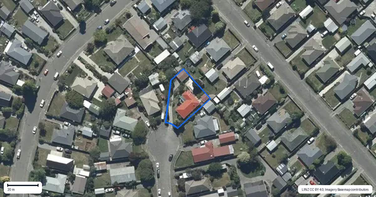 Property context map for 26 Glenora Place, Hornby, Christchurch