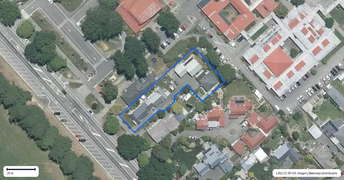 Property context map for 43 Walnut Avenue, Allenton, Ashburton