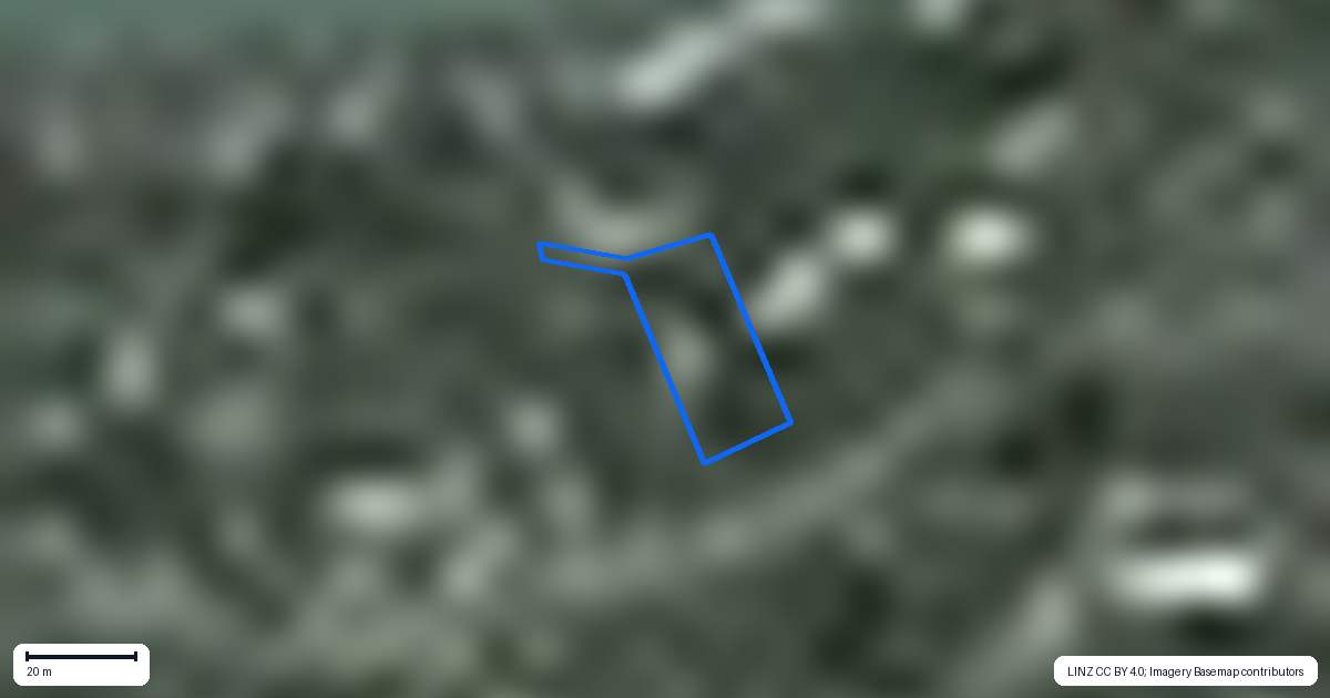 Property context map for 279 Marine Drive, Charteris Bay, Governors Bay