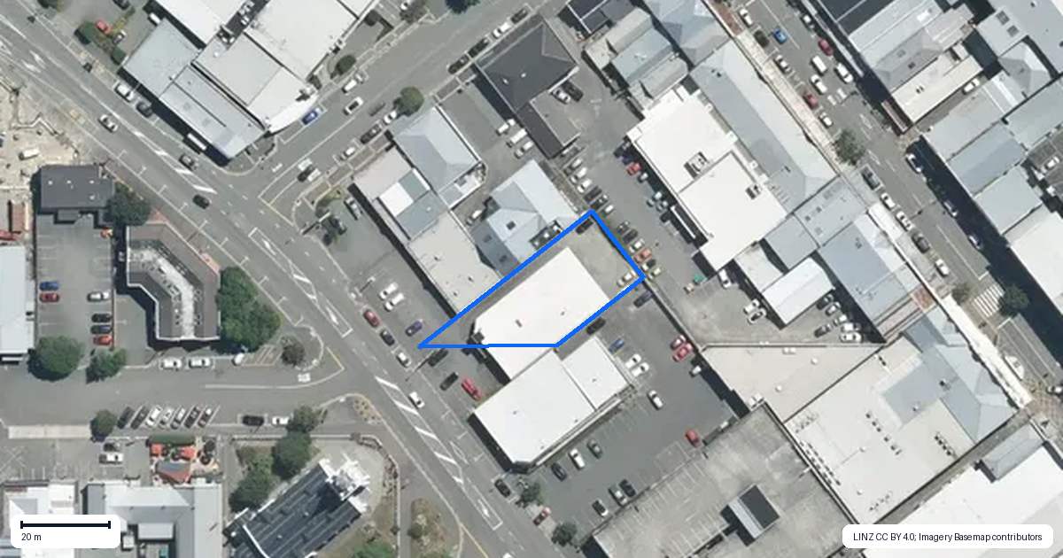 Property context map for 79 Sophia Street, Timaru