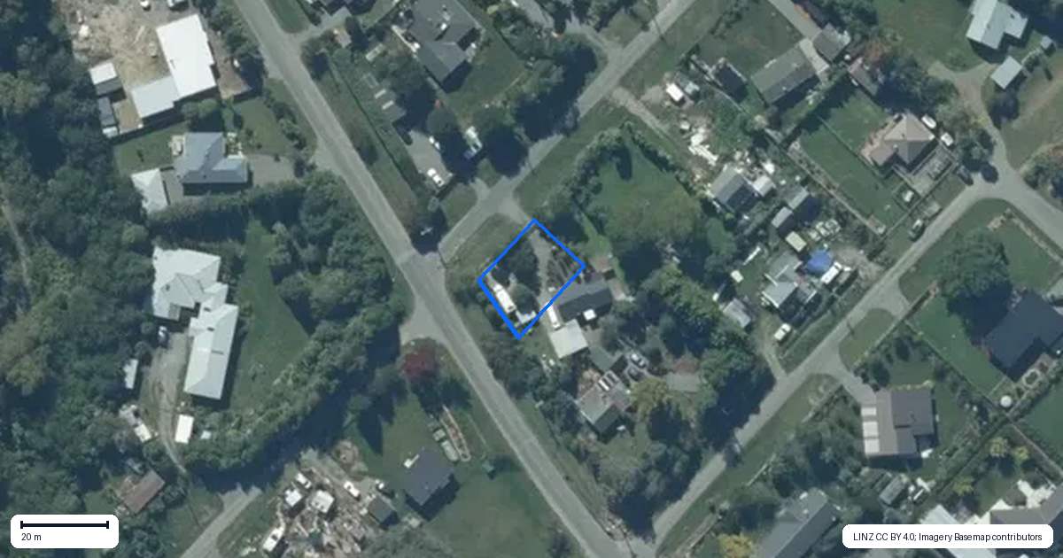Property context map for 280 Whitecliffs Road, Whitecliffs, Glentunnel