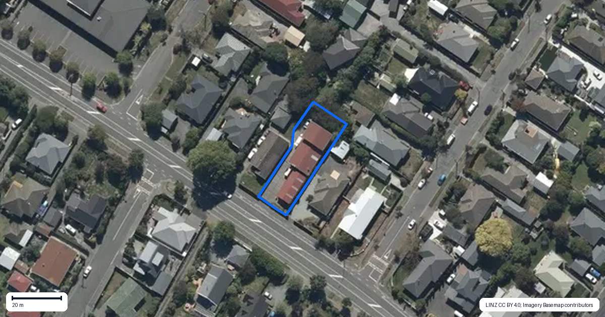 Property context map for 238 Wairakei Road, Bryndwr, Christchurch