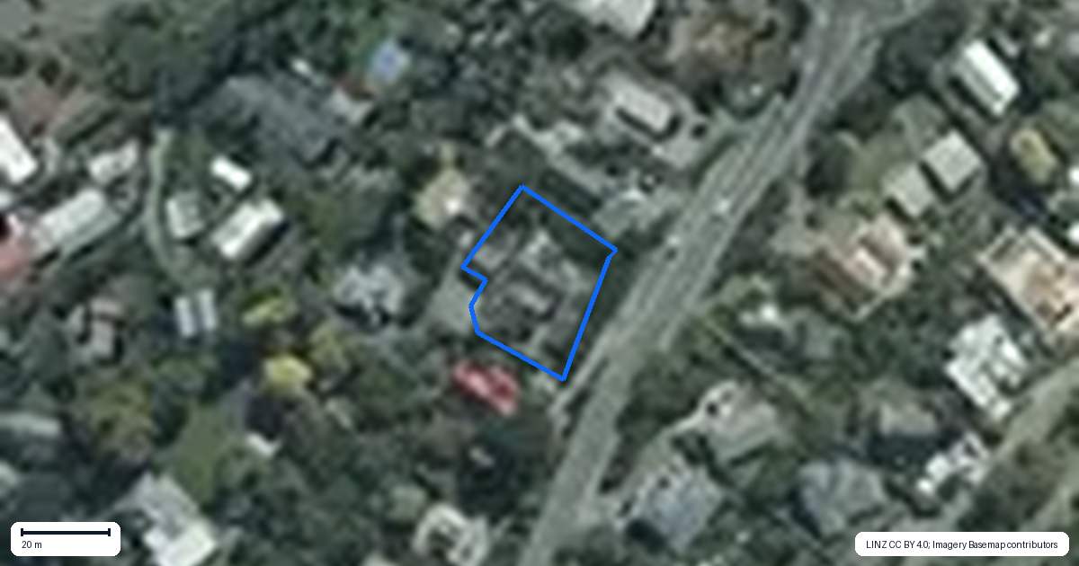 Property context map for 14 Evans Pass Road, Sumner, Christchurch