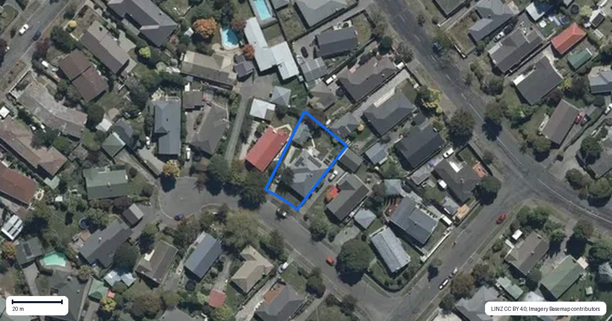Property context map for 6 Kingsgate Place, Burnside, Christchurch