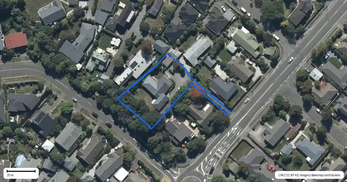 Property context map for 61 Grahams Road, Burnside, Christchurch