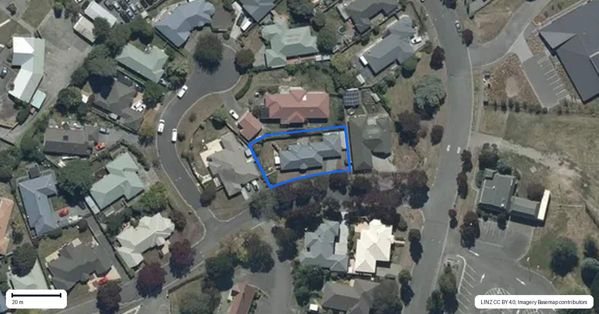 Property context map for 23 Henry Wigram Drive, Wigram, Christchurch