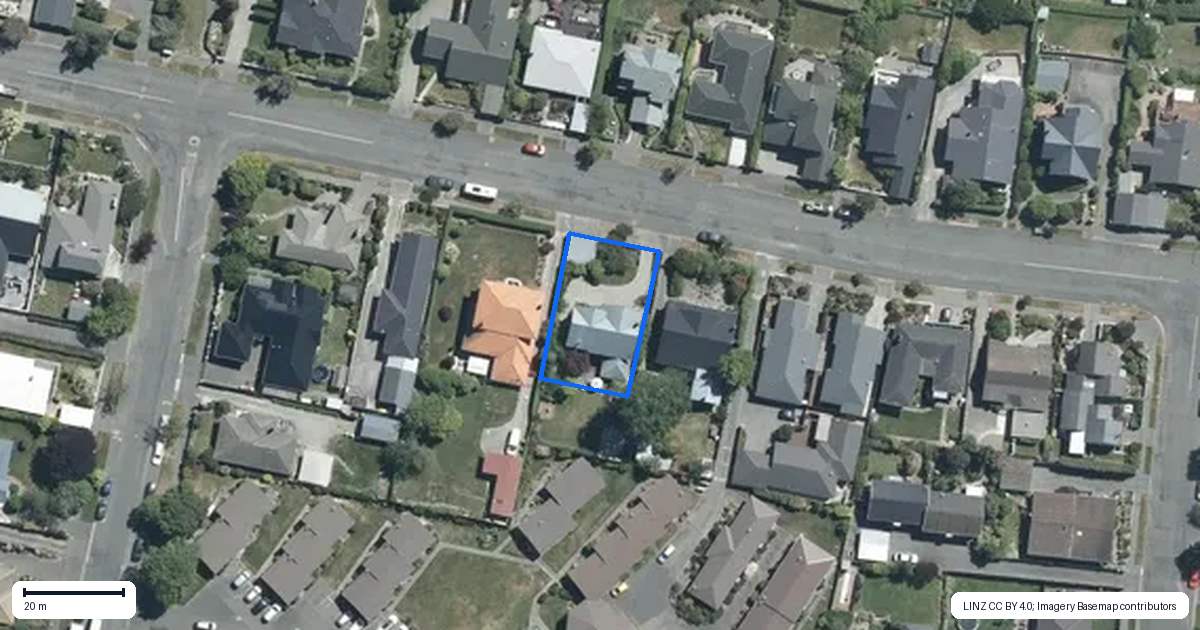 Property context map for 10 Orbell Street, Highfield, Timaru
