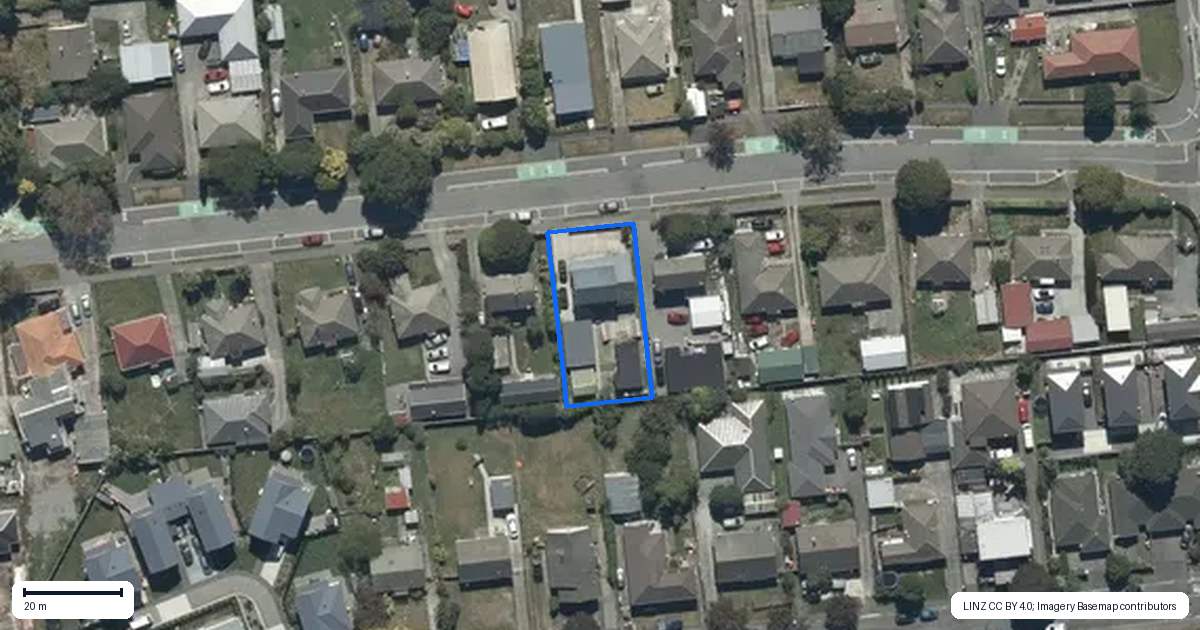 Property context map for 40 Suva Street, Upper Riccarton, Christchurch