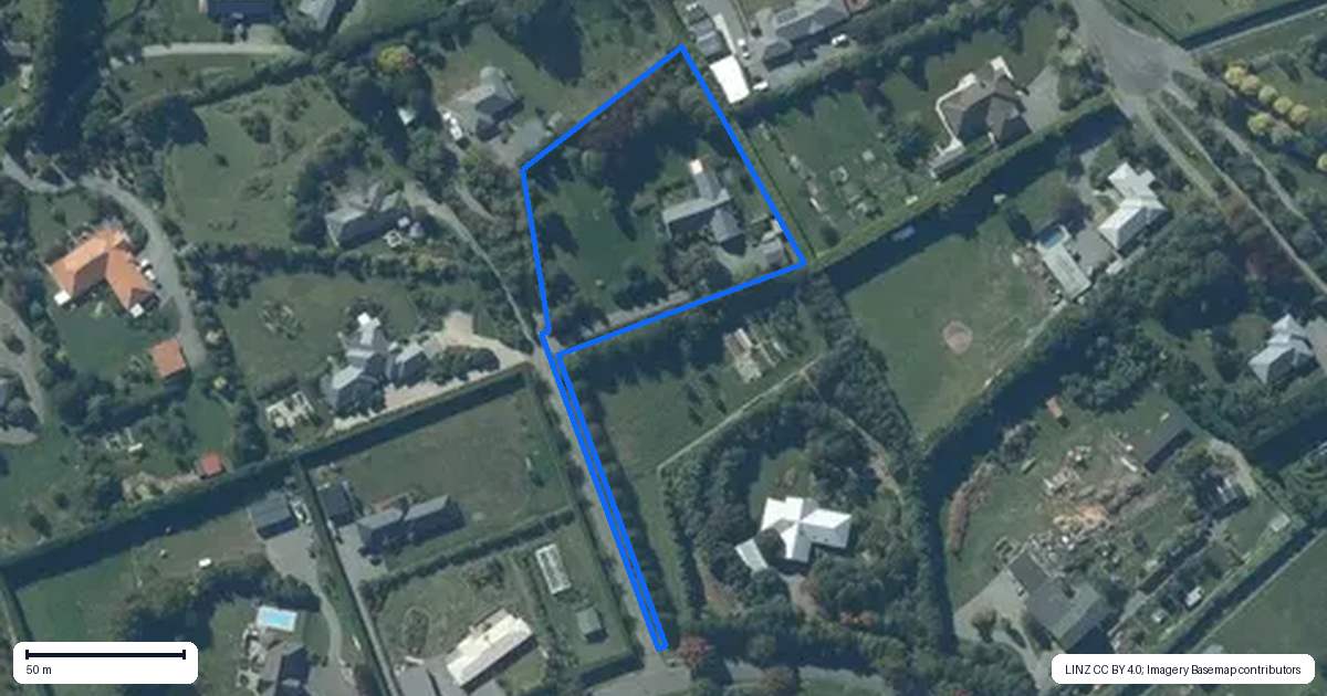Property context map for 34 Stott Drive, Darfield