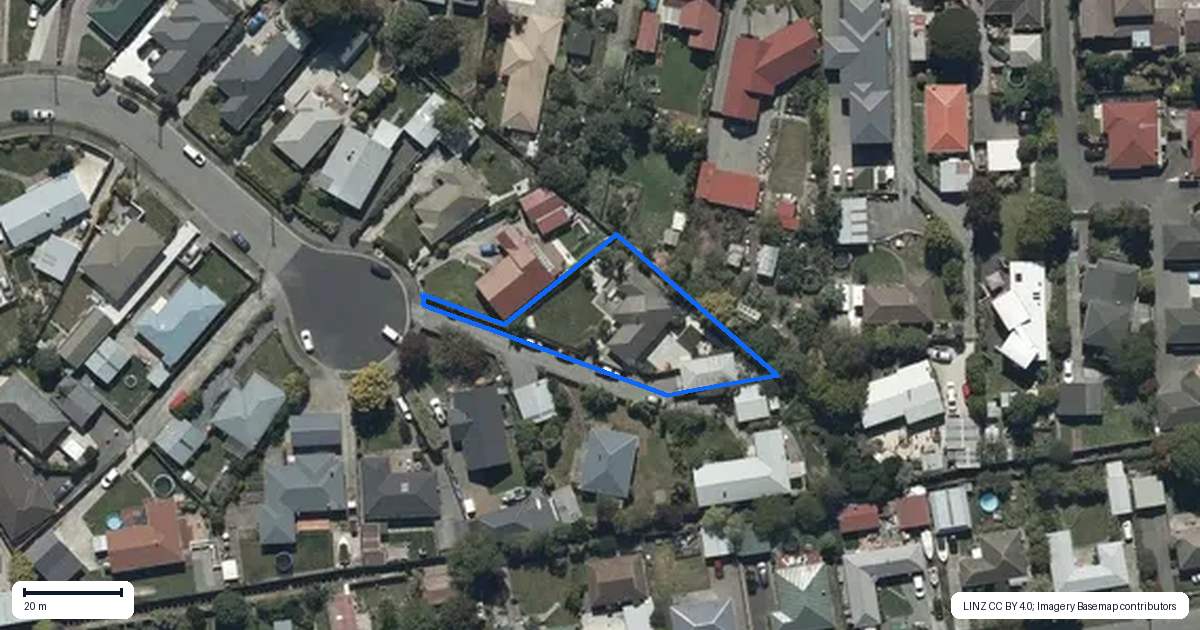 Property context map for 27 Barclay Place, Burwood, Christchurch