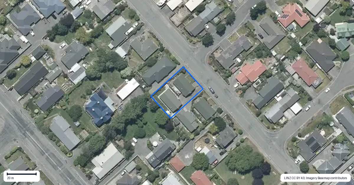 Property context map for 33 Tucker Street, Allenton, Ashburton