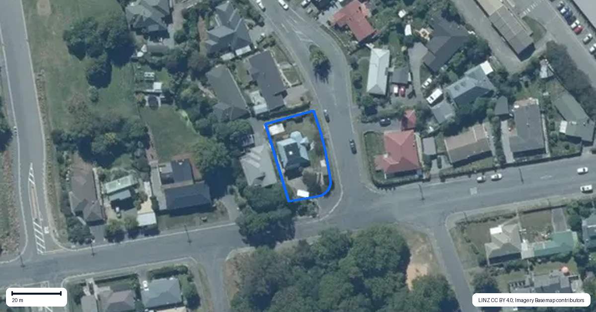 Property context map for 1 Roblyn Place, Lincoln