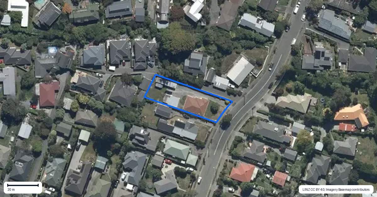 Property context map for 9 Colina Street, Avonhead, Christchurch