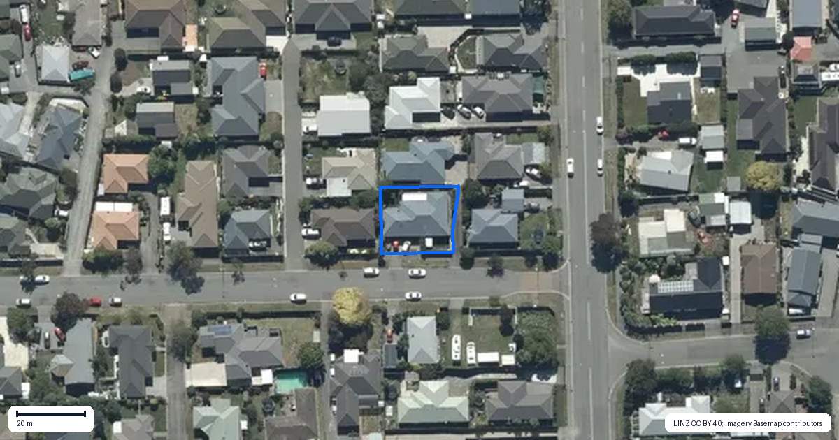 Property context map for 2 Kirsten Place, Parklands, Christchurch