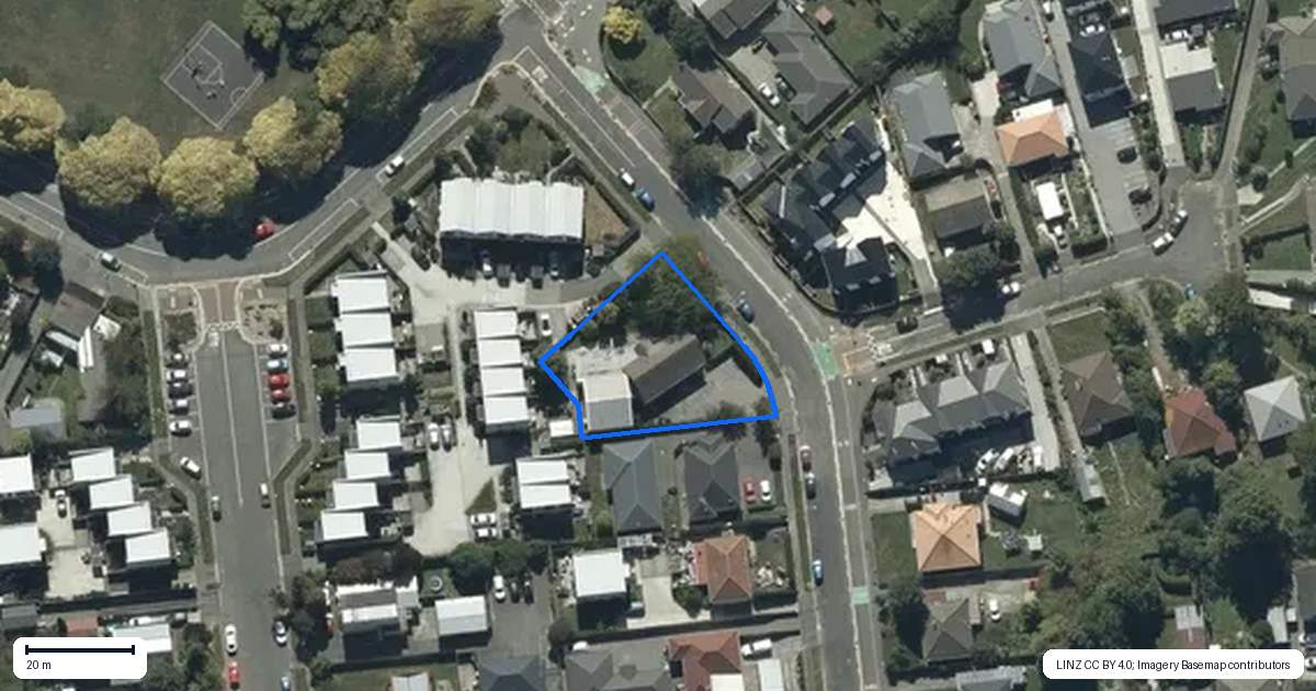 Property context map for 7 Centennial Avenue, Riccarton, Christchurch
