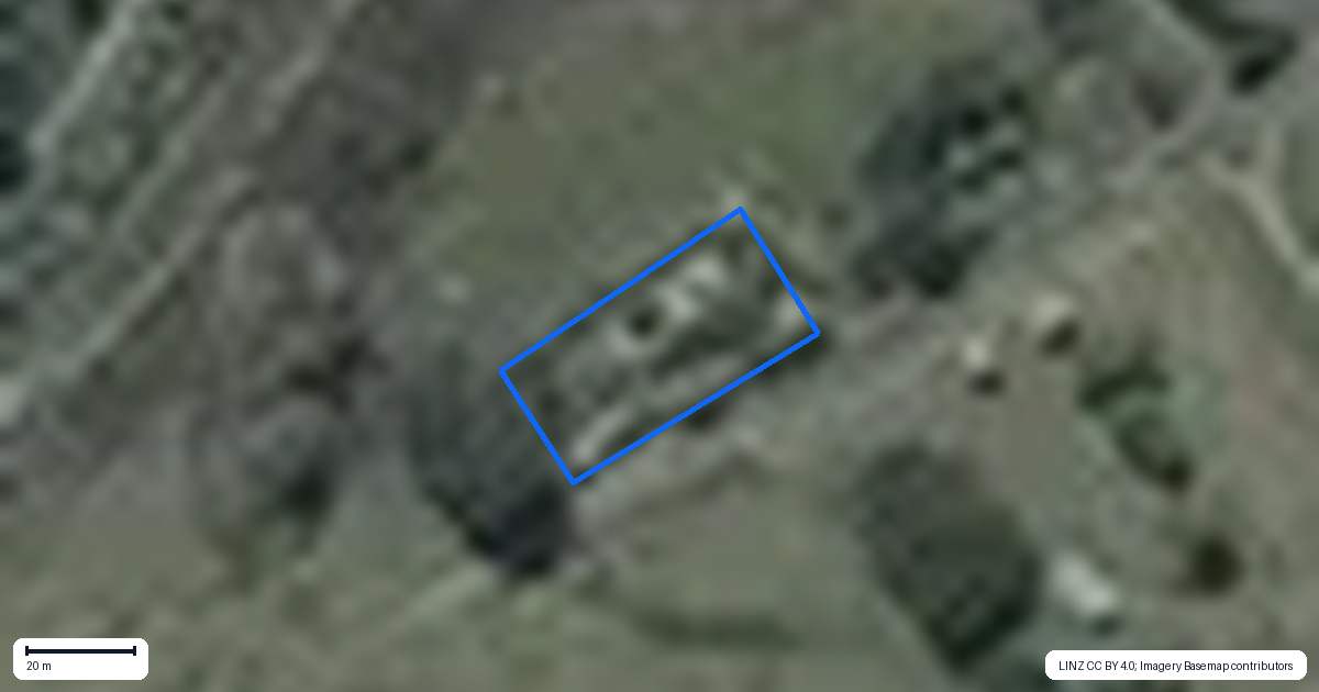 Property context map for 1123 Okains Bay Road, Okains Bay