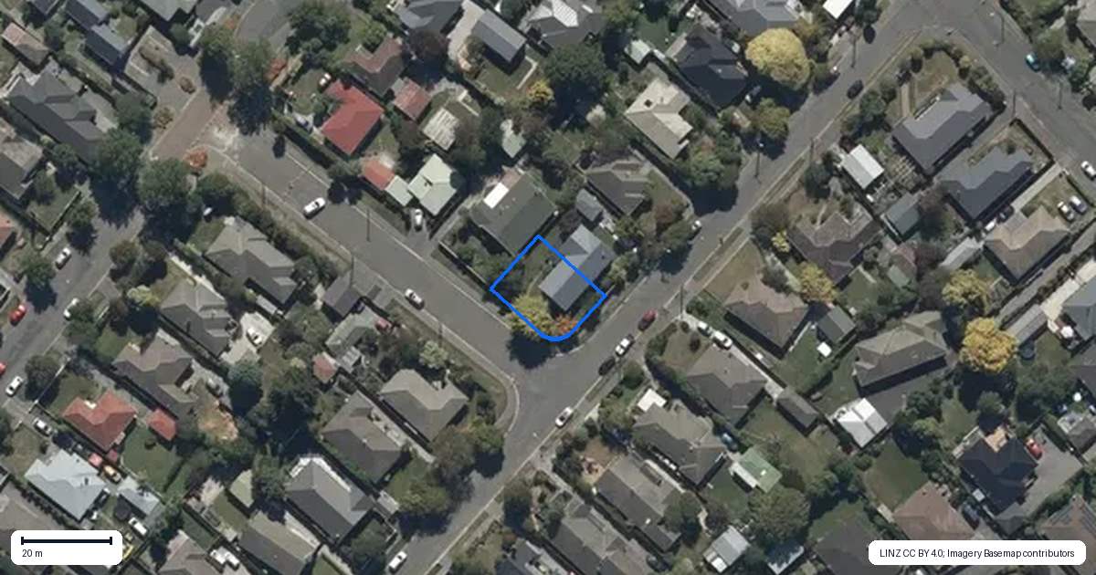 Property context map for 2 Anstorer Street, Bryndwr, Christchurch