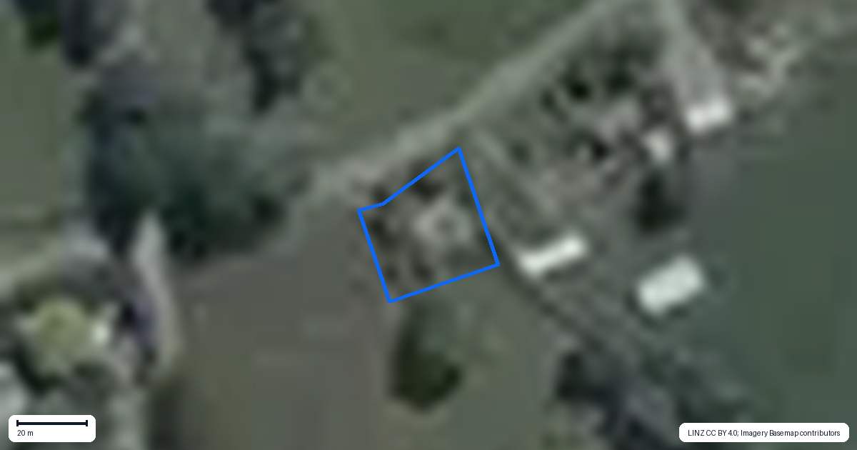 Property context map for 250 Spencerville Road, Ouruhia, Christchurch
