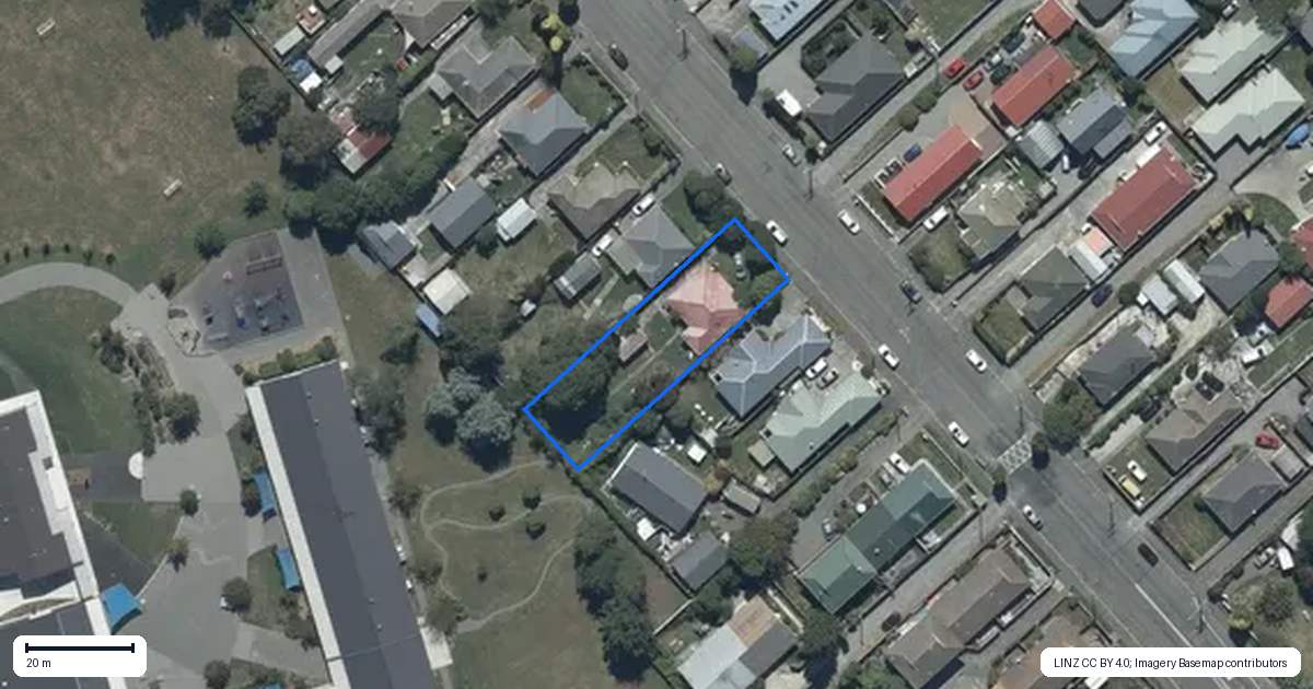 Property context map for 46 Brynley Street, Hornby, Christchurch