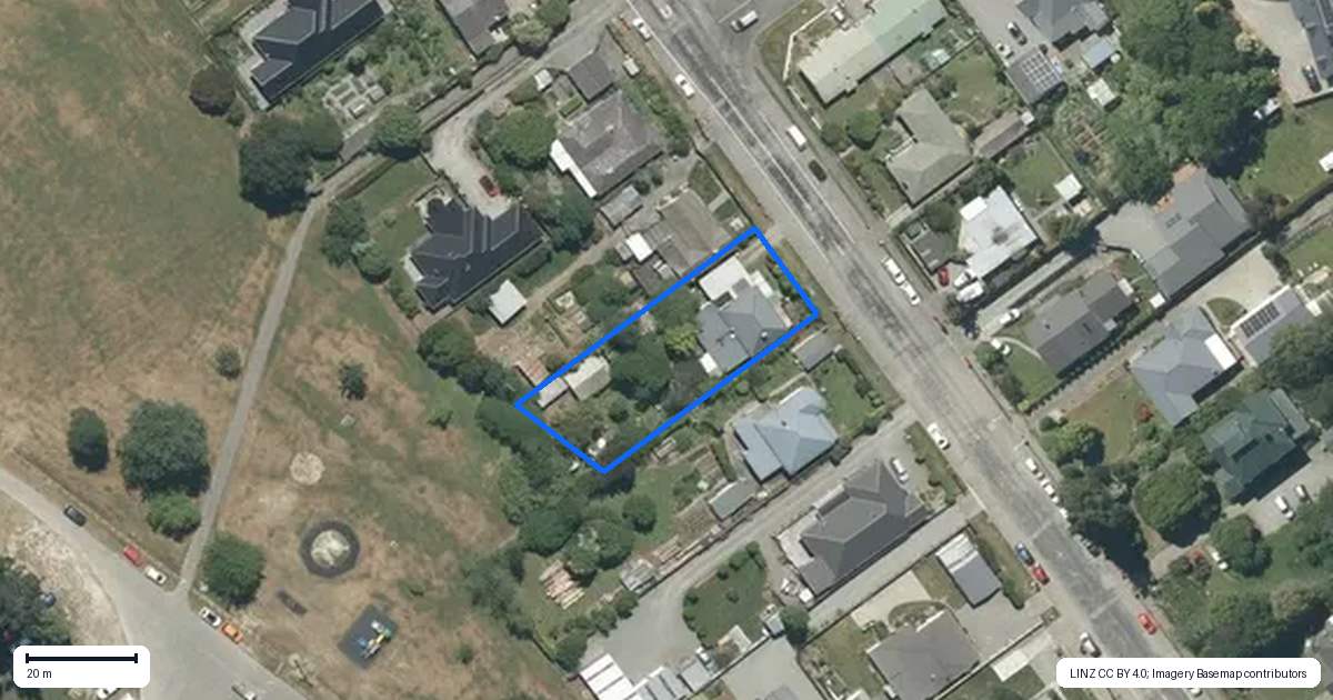 Property context map for 73 McKenzie Street, Geraldine