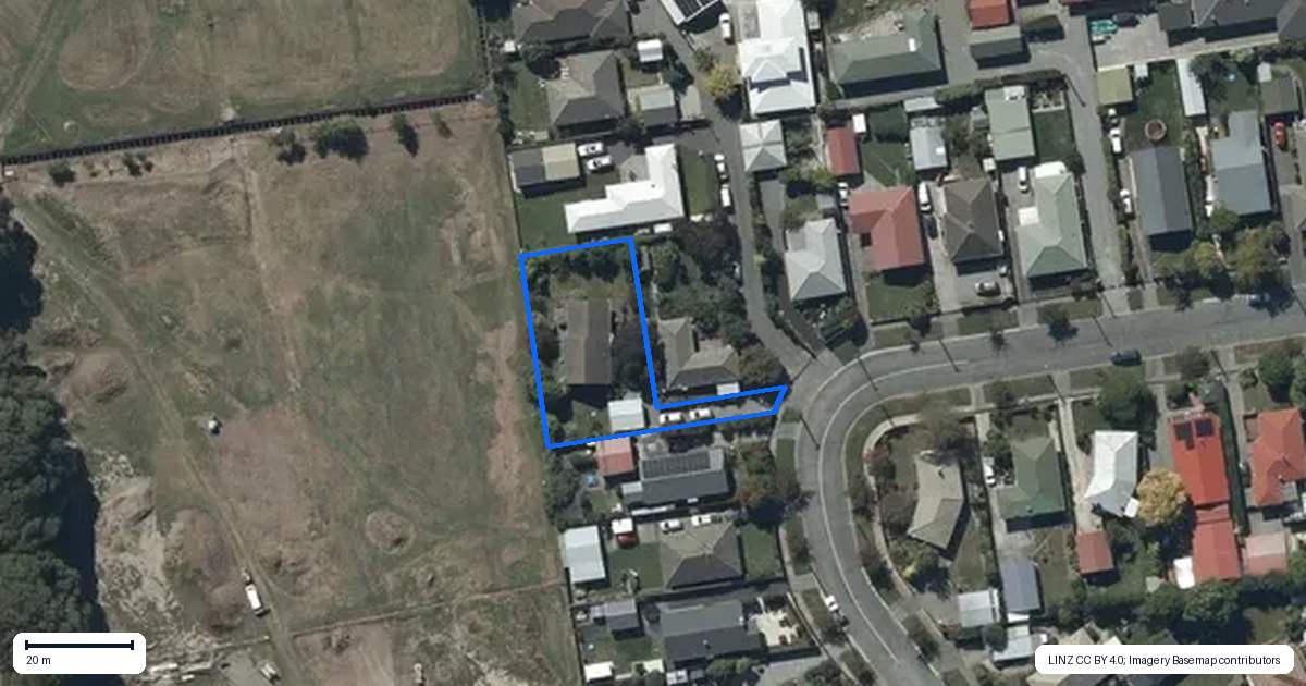 Property context map for 73 Kaiwara Street, Hoon Hay, Christchurch