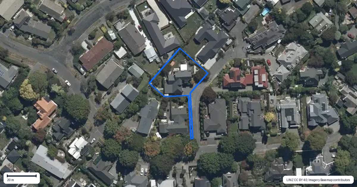 Property context map for 48 Arlington Street, Burnside, Christchurch