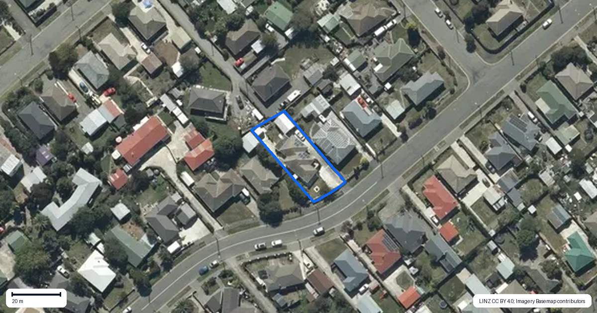 Property context map for 27 Rowses Road, Aranui, Christchurch