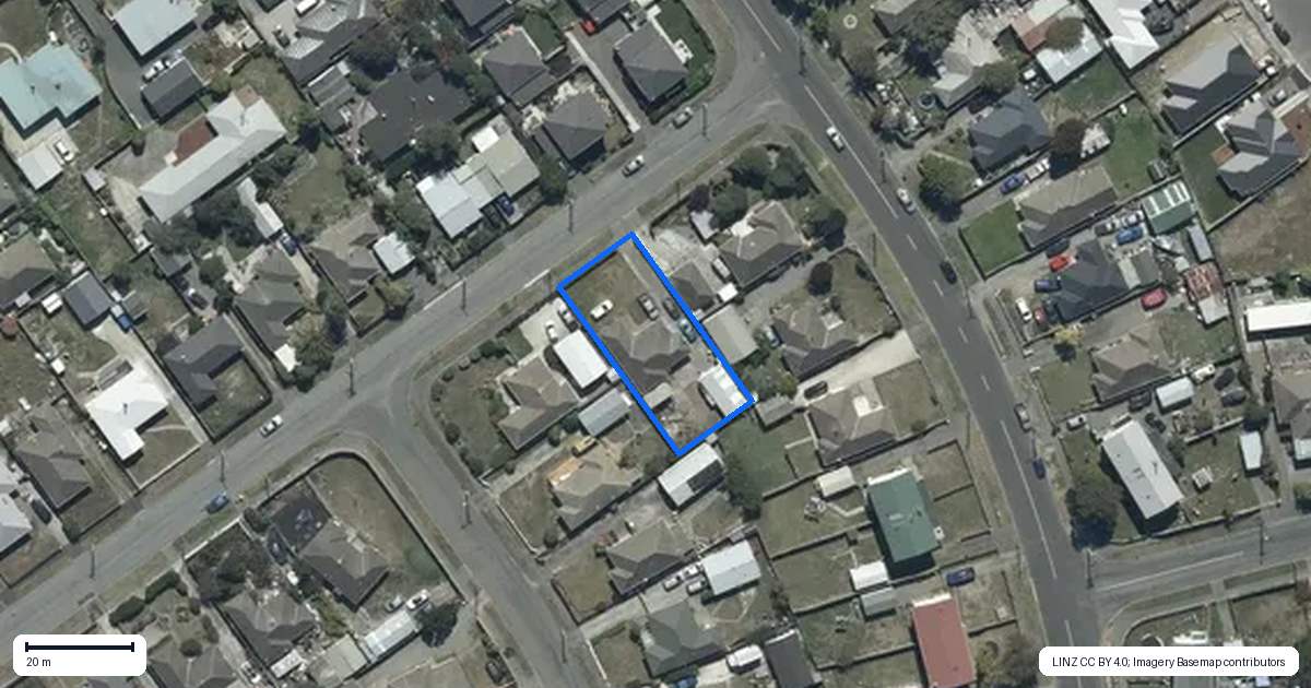 Property context map for 68 Basingstoke Street, Aranui, Christchurch