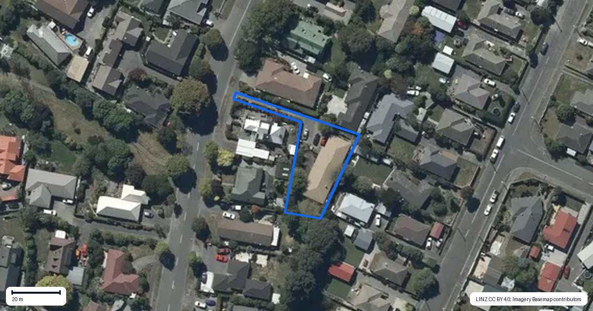 Property context map for 85 Lancewood Drive, Halswell, Christchurch