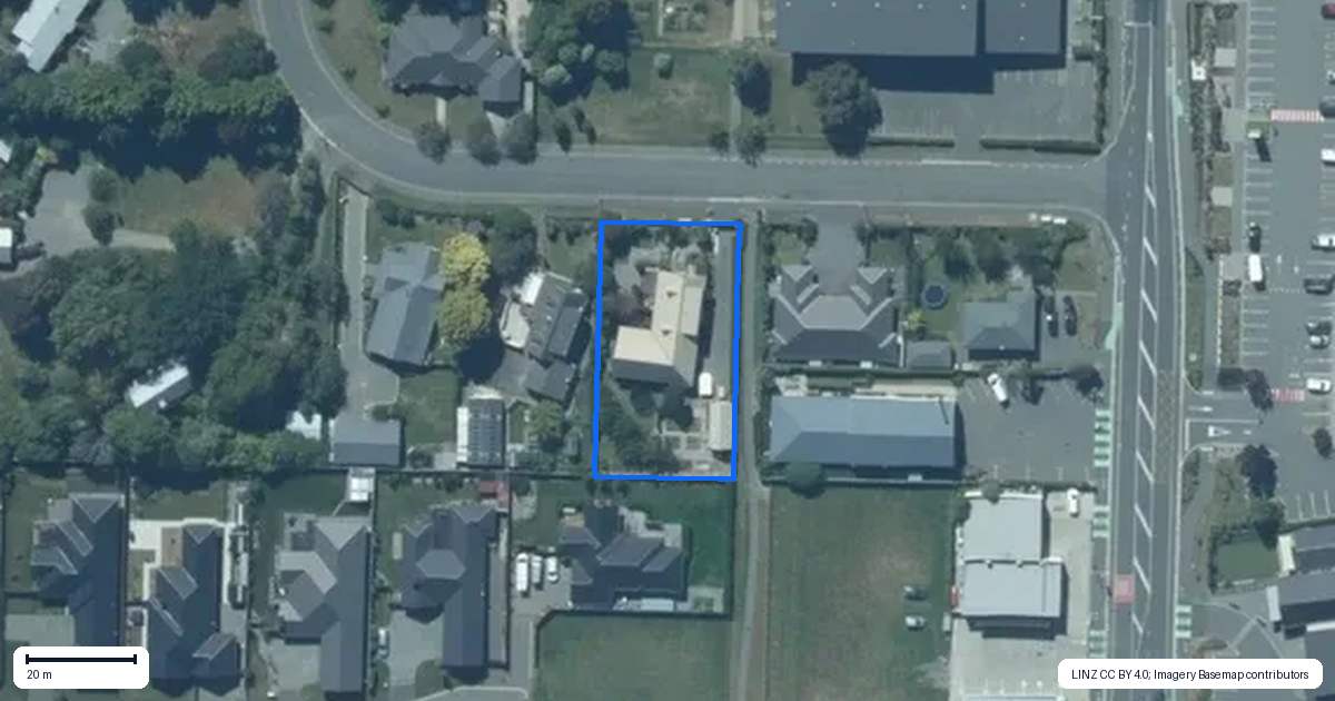Property context map for 5 Westview Crescent, West Melton