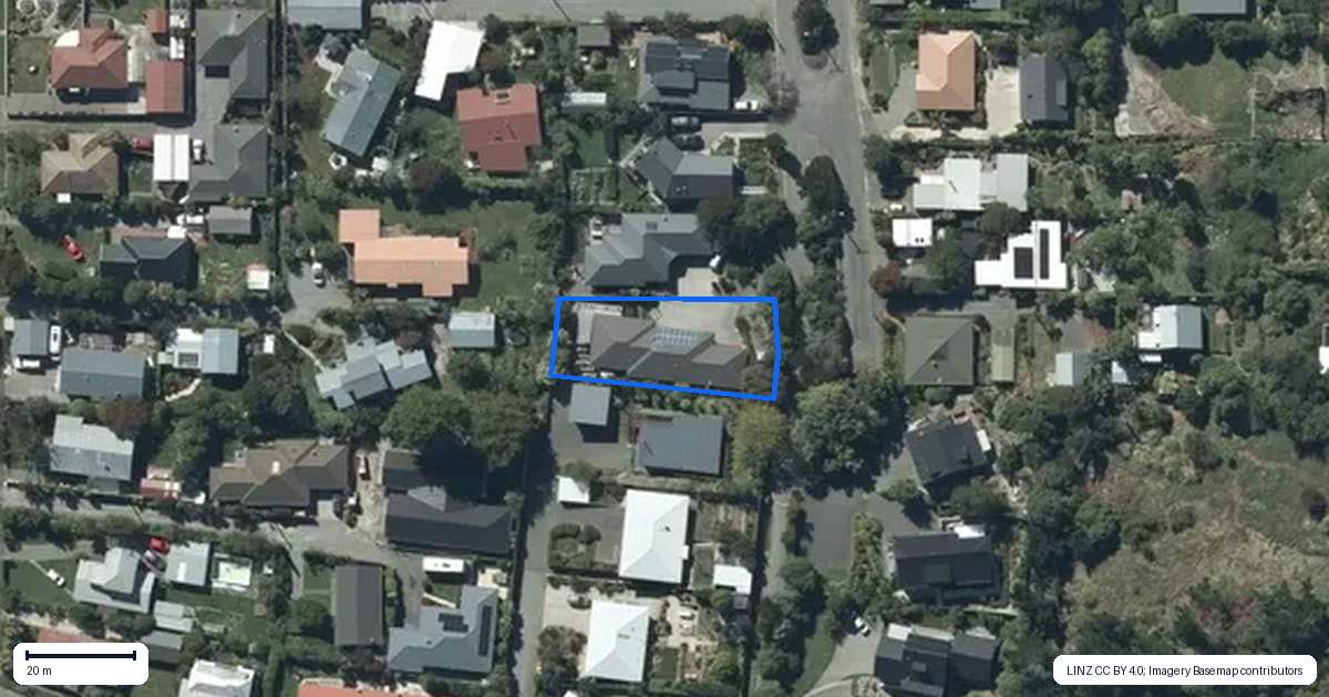 Property context map for 108 Vernon Terrace, Hillsborough, Christchurch