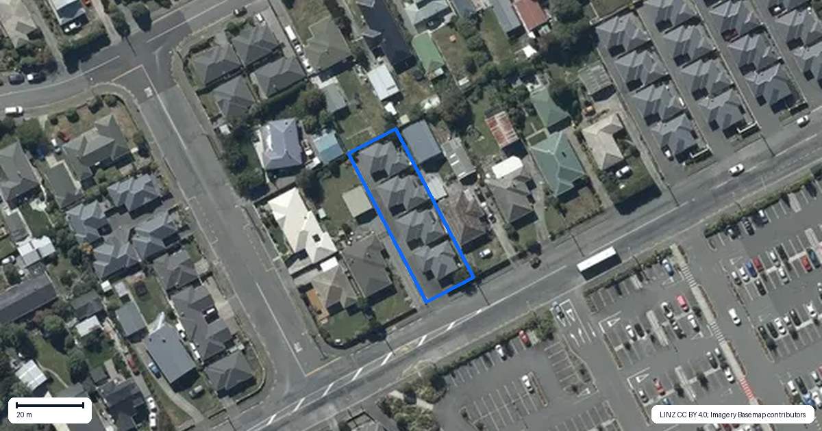 Property context map for 2/24 Nicholls Road, Halswell, Christchurch
