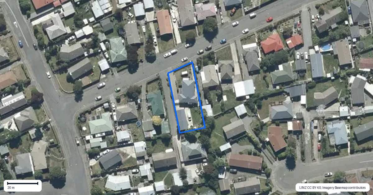 Property context map for 37 Steele Street, Hornby, Christchurch