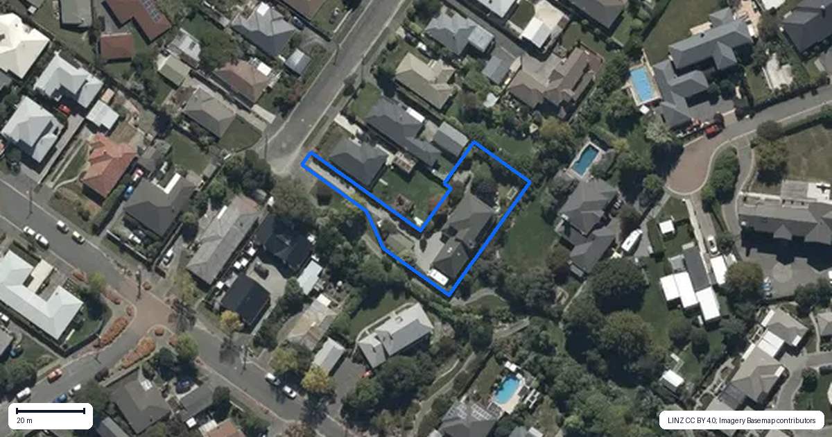Property context map for 55 Halliwell Avenue, Papanui, Christchurch
