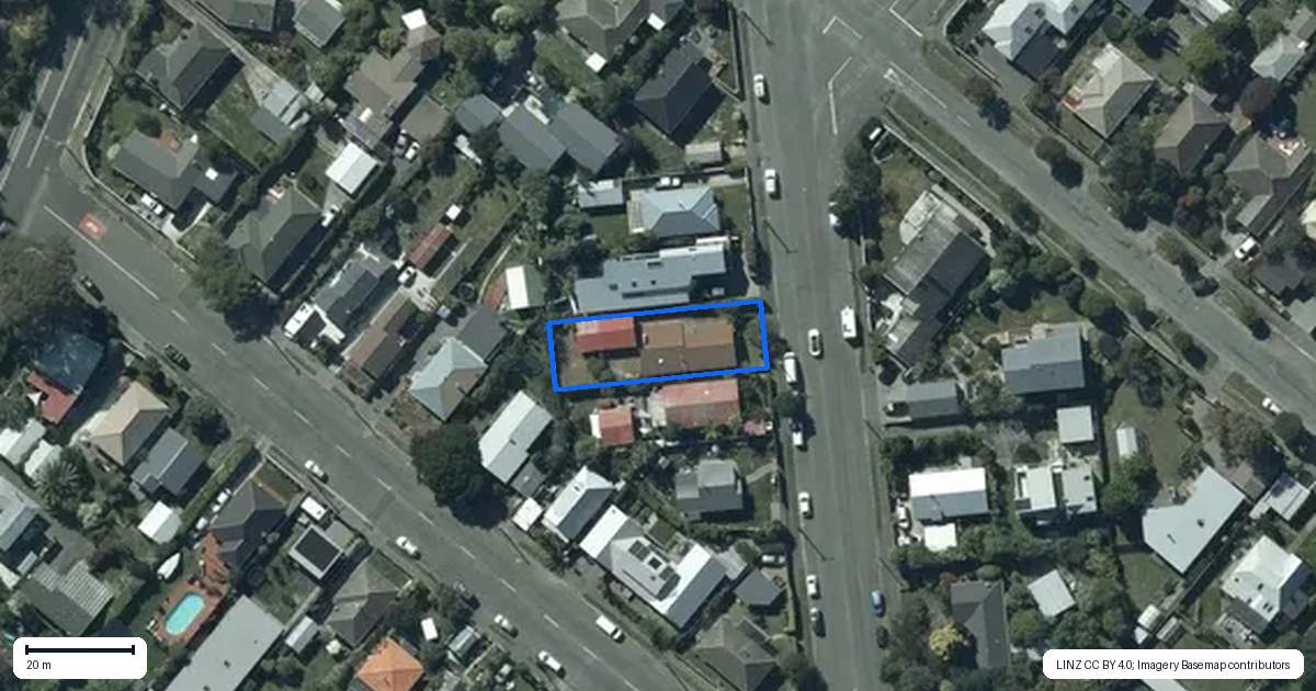 Property context map for 30 Whitfield Street, Sumner, Christchurch